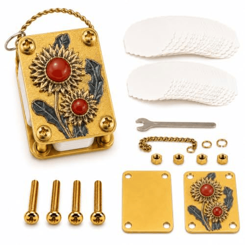 🌸 Mini Metal Flower Press – Pocket-Sized Botanical Press for Flowers & Leaves, Vintage Floral Craft Tool & Thoughtful Gift 🎁