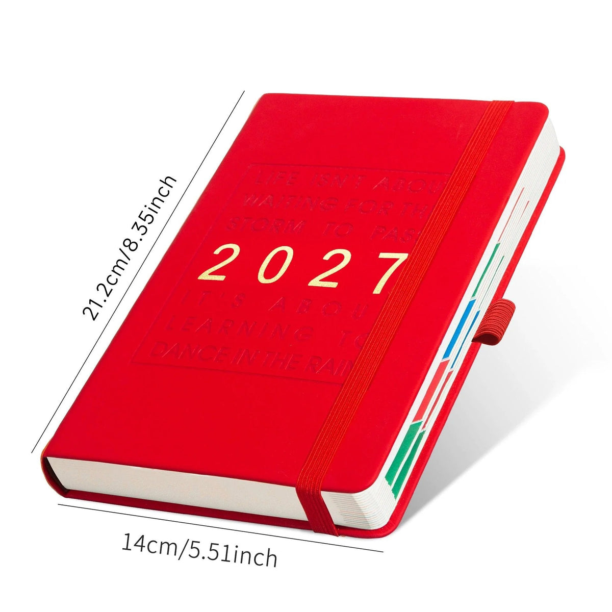 2027 Calendar Notebook – A5, One Day Per Sheet, Date-Marked – Ideal For Daily Logs & Future Reference