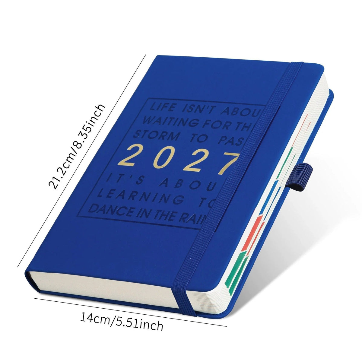 2027 Calendar Notebook – A5, One Day Per Sheet, Date-Marked – Ideal For Daily Logs & Future Reference