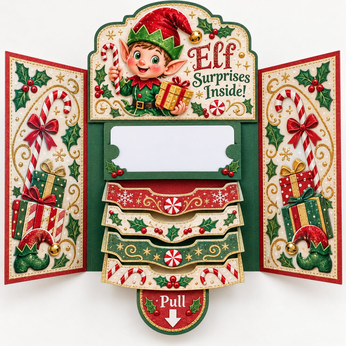 Waterfall Christmas Gift Card Booklet