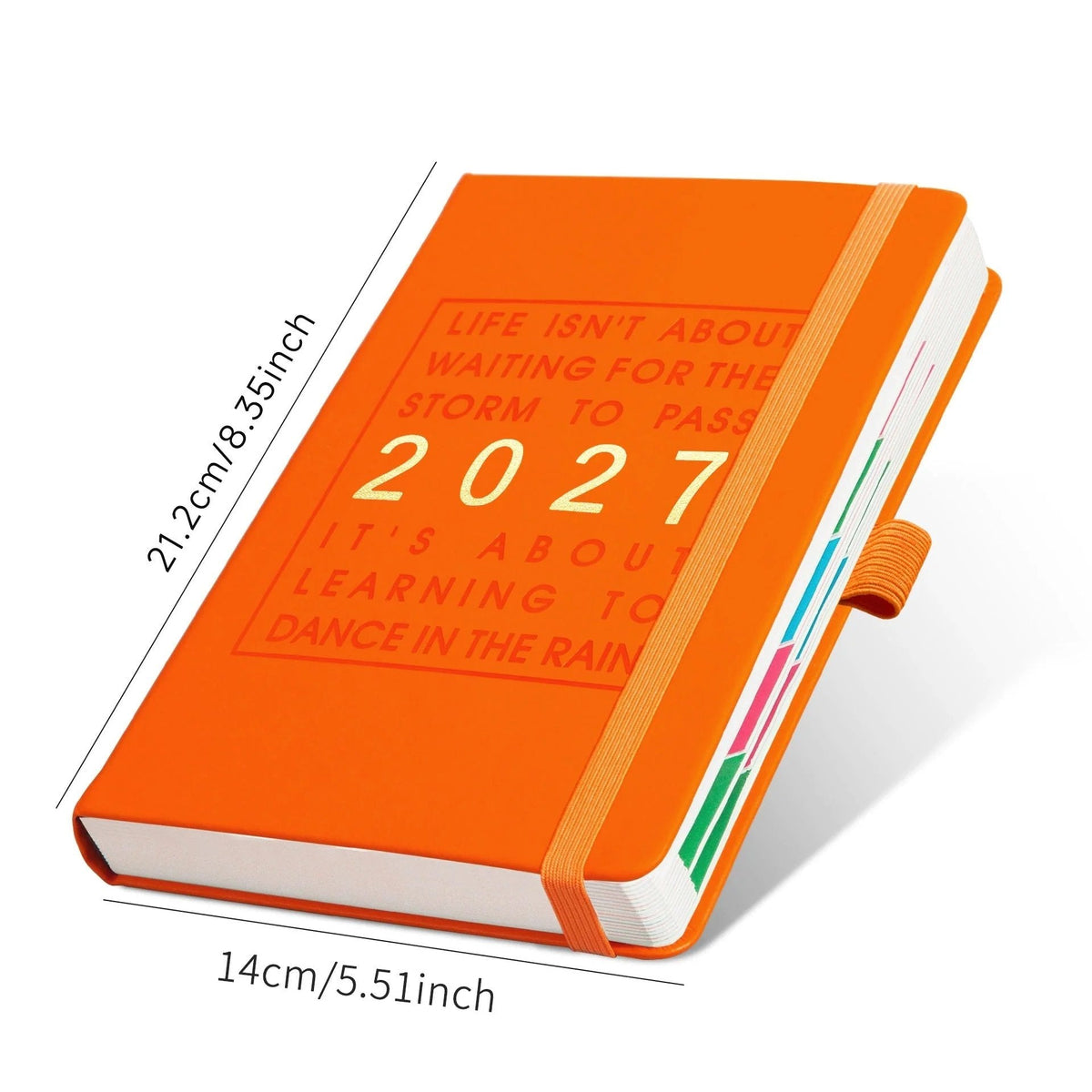 2027 Calendar Notebook – A5, One Day Per Sheet, Date-Marked – Ideal For Daily Logs & Future Reference