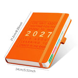 2027 Calendar Notebook – A5, One Day Per Sheet, Date-Marked – Ideal For Daily Logs & Future Reference