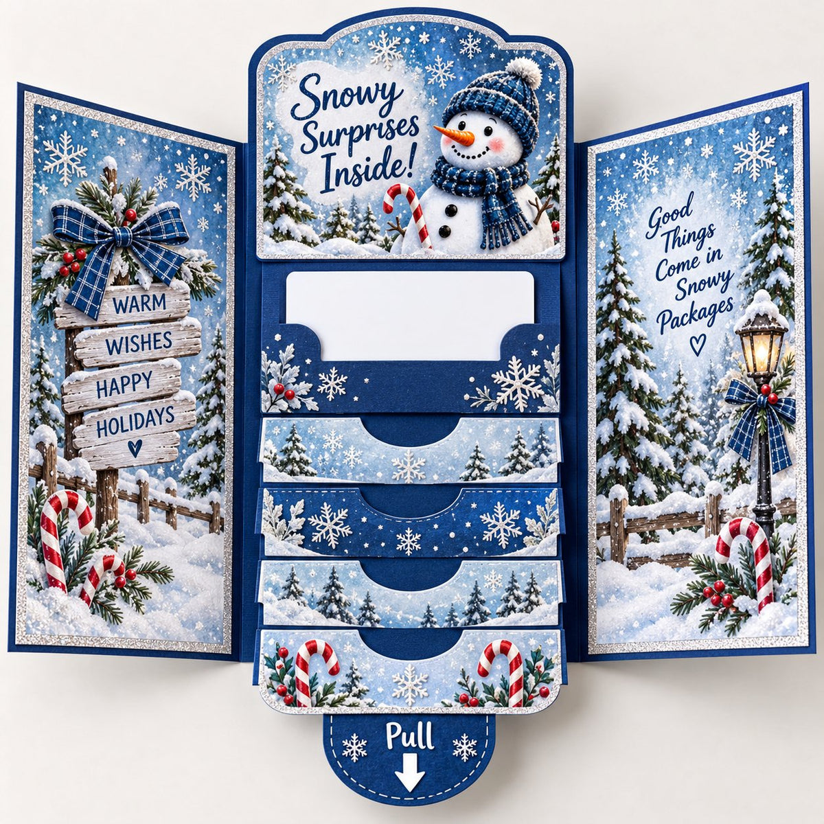 Waterfall Christmas Gift Card Booklet