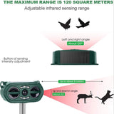 Solar-Powered Animal Repeller,Repellent for Outdoor Farm and Orchard Use