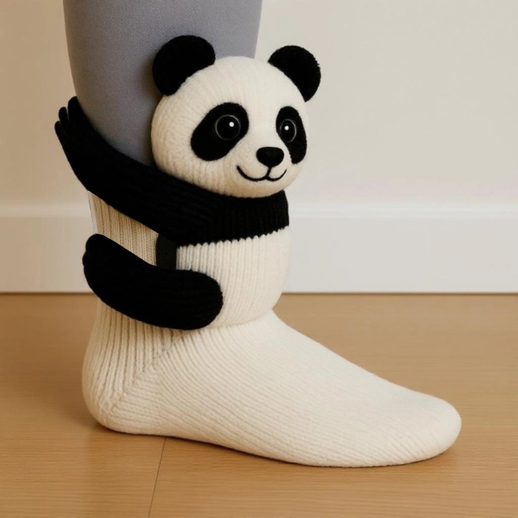 Cozy 3D Knit Animal Socks, Cute & Comfy for You or a Lovely Gift