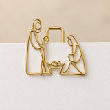 ✝️ Faith-Inspired Gold Paper Clips — Meaningful Christian Bookmarks