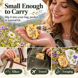 🌸 Mini Metal Flower Press – Pocket-Sized Botanical Press for Flowers & Leaves, Vintage Floral Craft Tool & Thoughtful Gift 🎁