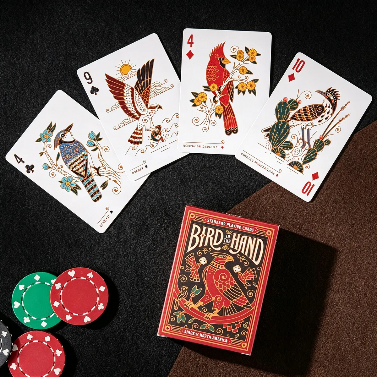 North American Birds Playing Cards