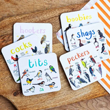 Funny Bird Coasters Set of 6