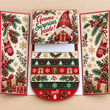 Waterfall Christmas Gift Card Booklet