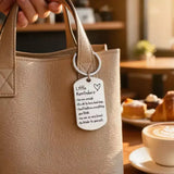 You Are Enough Inspirational Little Reminder Keychain