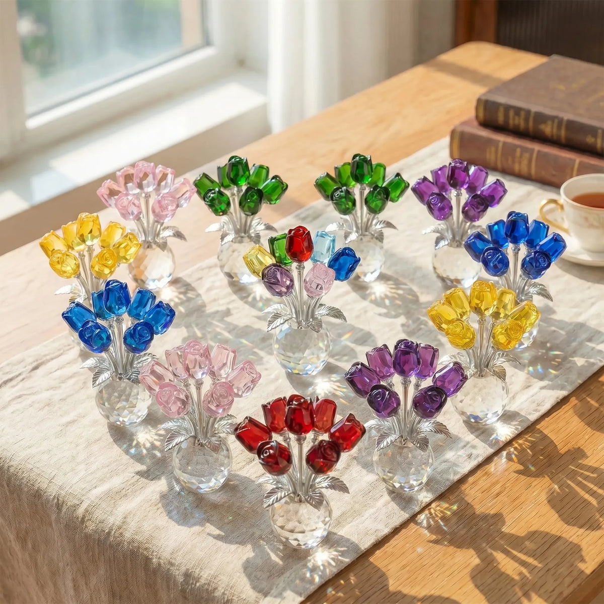 Forever Crystal Rose Bouquet – A Meaningful Gift for Her