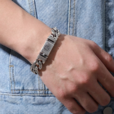 Men's Retro Six-Syllable Mantra Bracelet