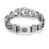 Men's Retro Six-Syllable Mantra Bracelet