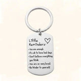 You Are Enough Inspirational Little Reminder Keychain